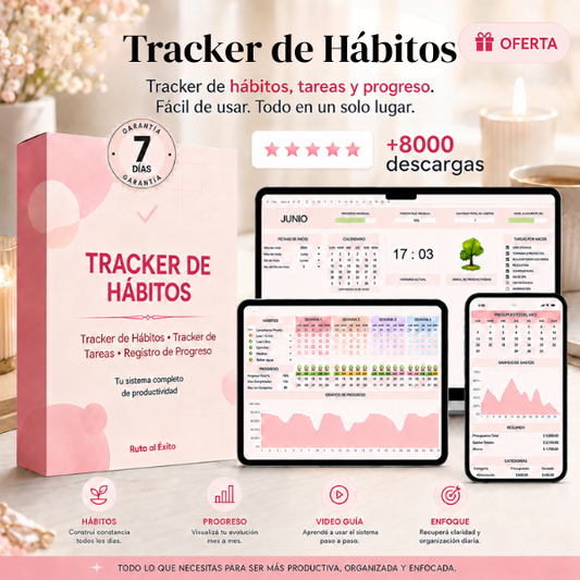 👑 Tracker de Hábitos: Video Guía +Reto